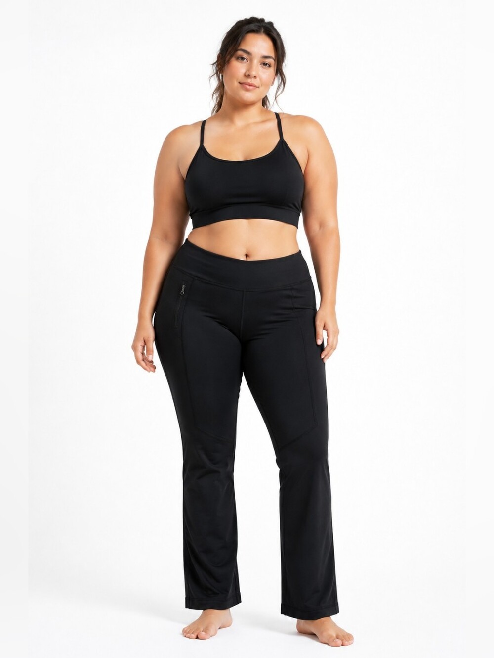Lululemon Black Cropped Leggings – Size 10
